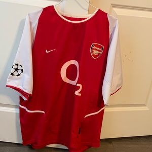 Vintage Champions League Nike Arsenal Jersey
